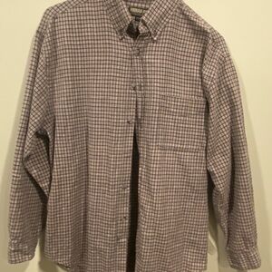 Kodiak Men's Plaid Button Down Shirt - Black and White